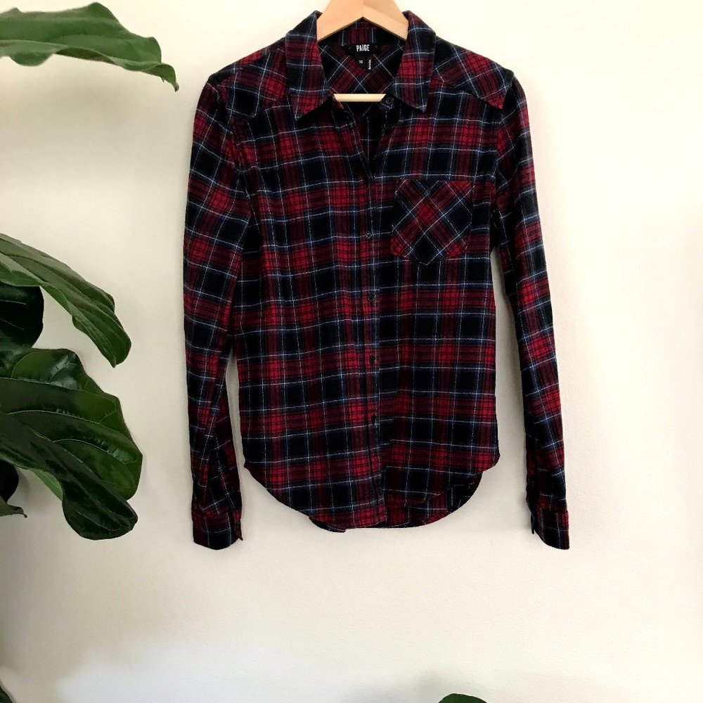 Paige Plaid Button Up